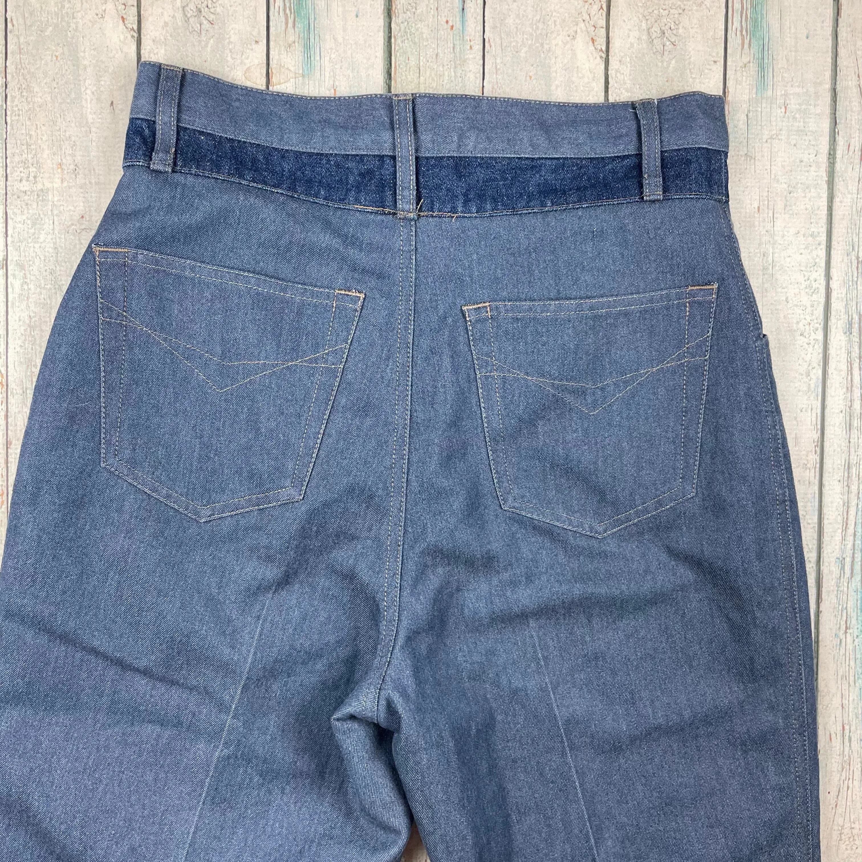 70's/80's Australian Made Fletcher Jones Woman Vintage Jeans - Suit Size 8/10