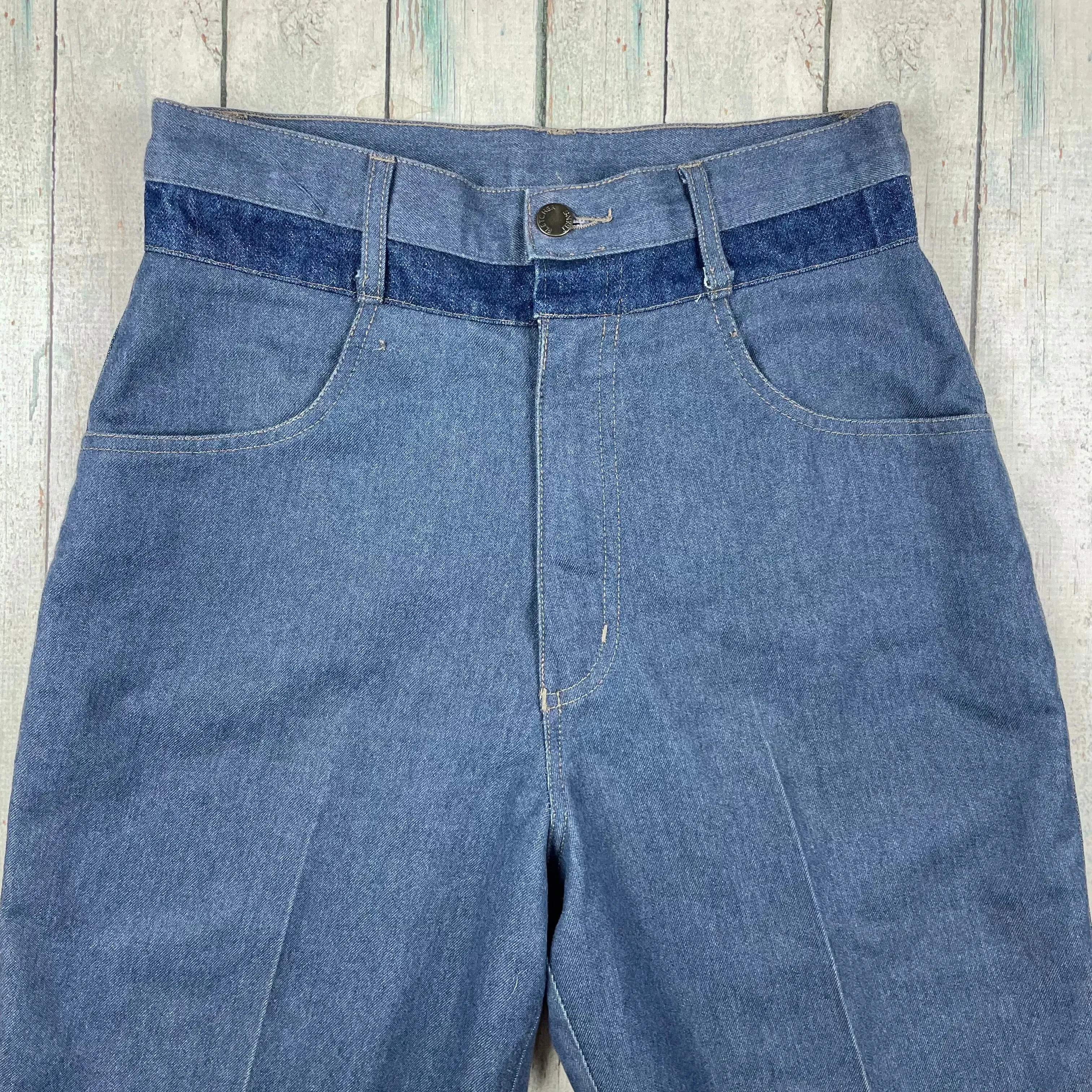 70's/80's Australian Made Fletcher Jones Woman Vintage Jeans - Suit Size 8/10