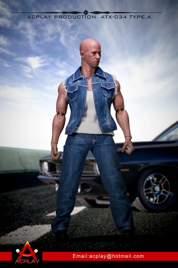 AC Play - Dominic Toretto Denim Vest Set