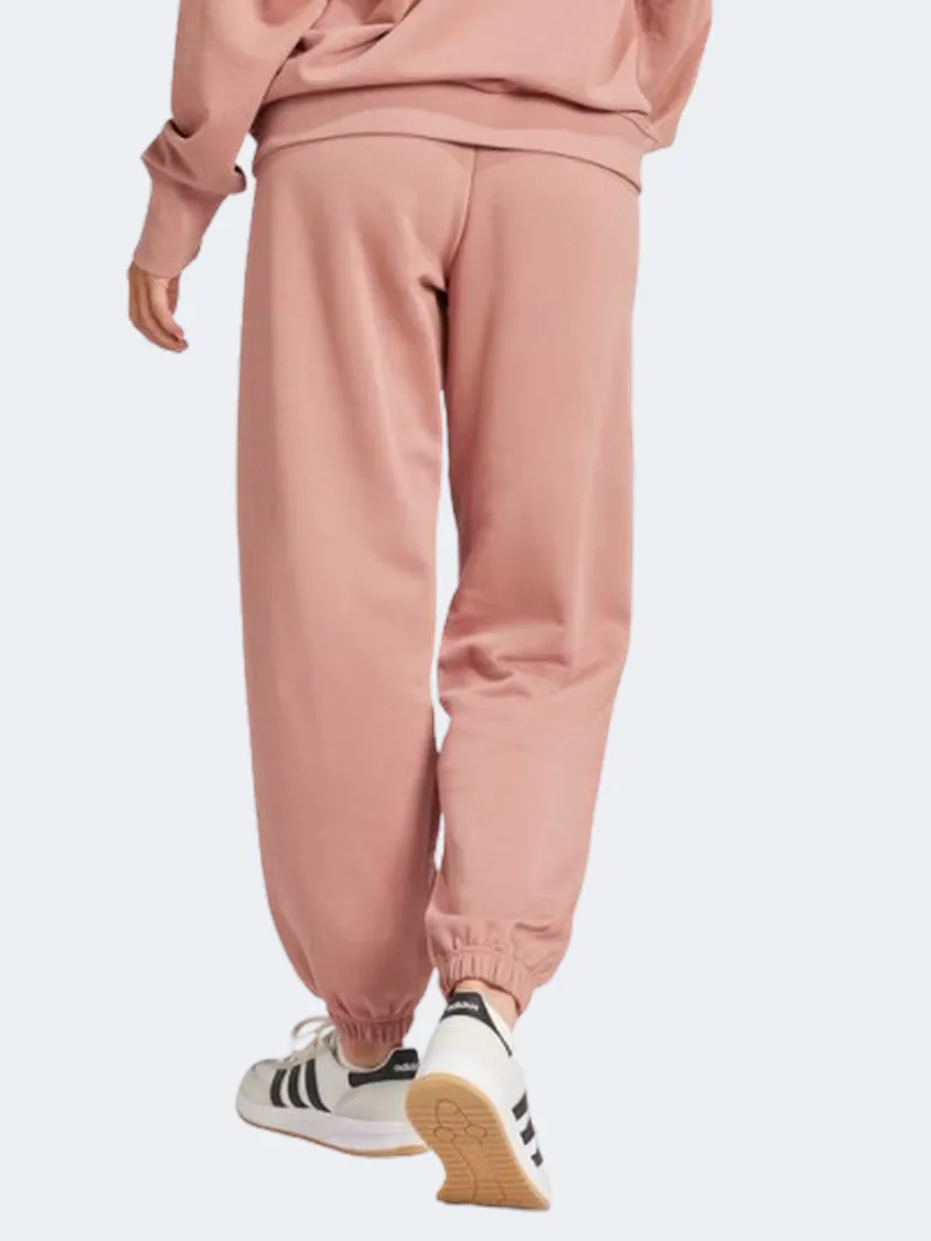 Adidas All Szn French Terry Women Sportswear Pant Warm Clay