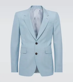Alexander McQueen Wool and mohair suit jacket