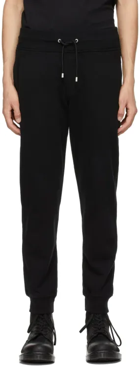 Belstaff Black French Terry Lounge Pants