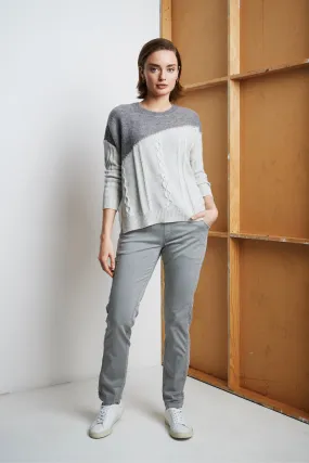 Birch Sweater - Silver Marl