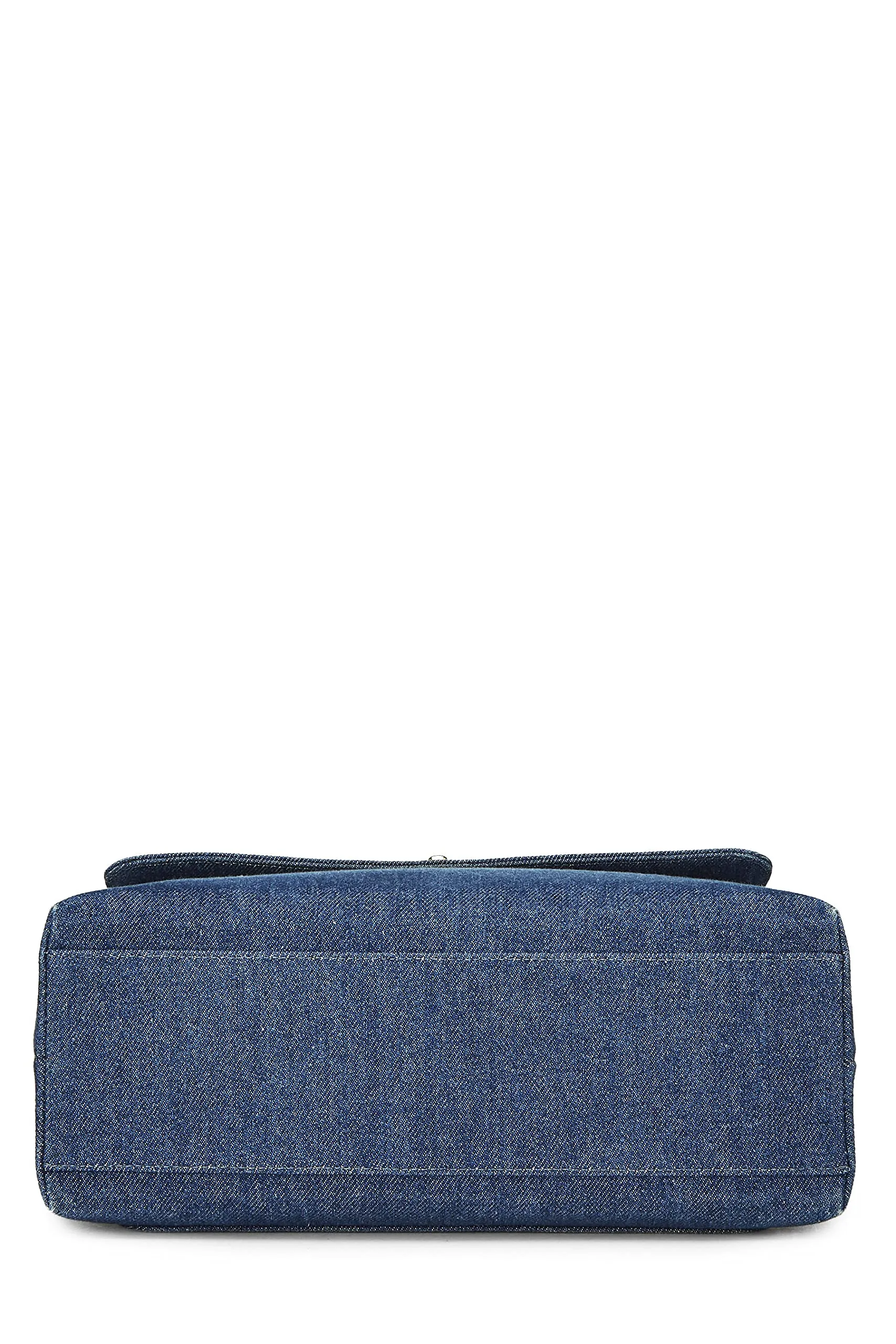 Chanel,  Blue Denim Kelly, Blue