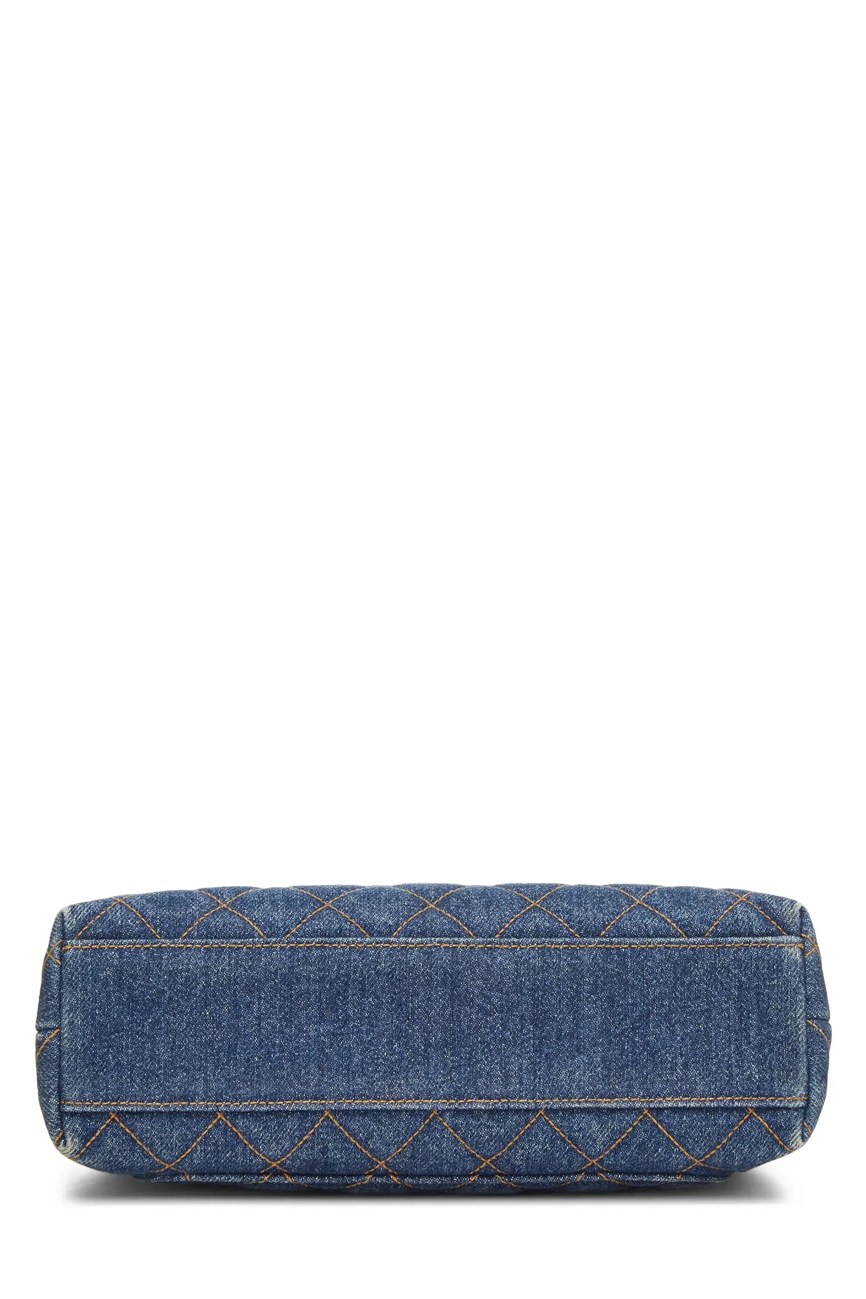 Chanel,  Blue Denim Kelly Small, Blue