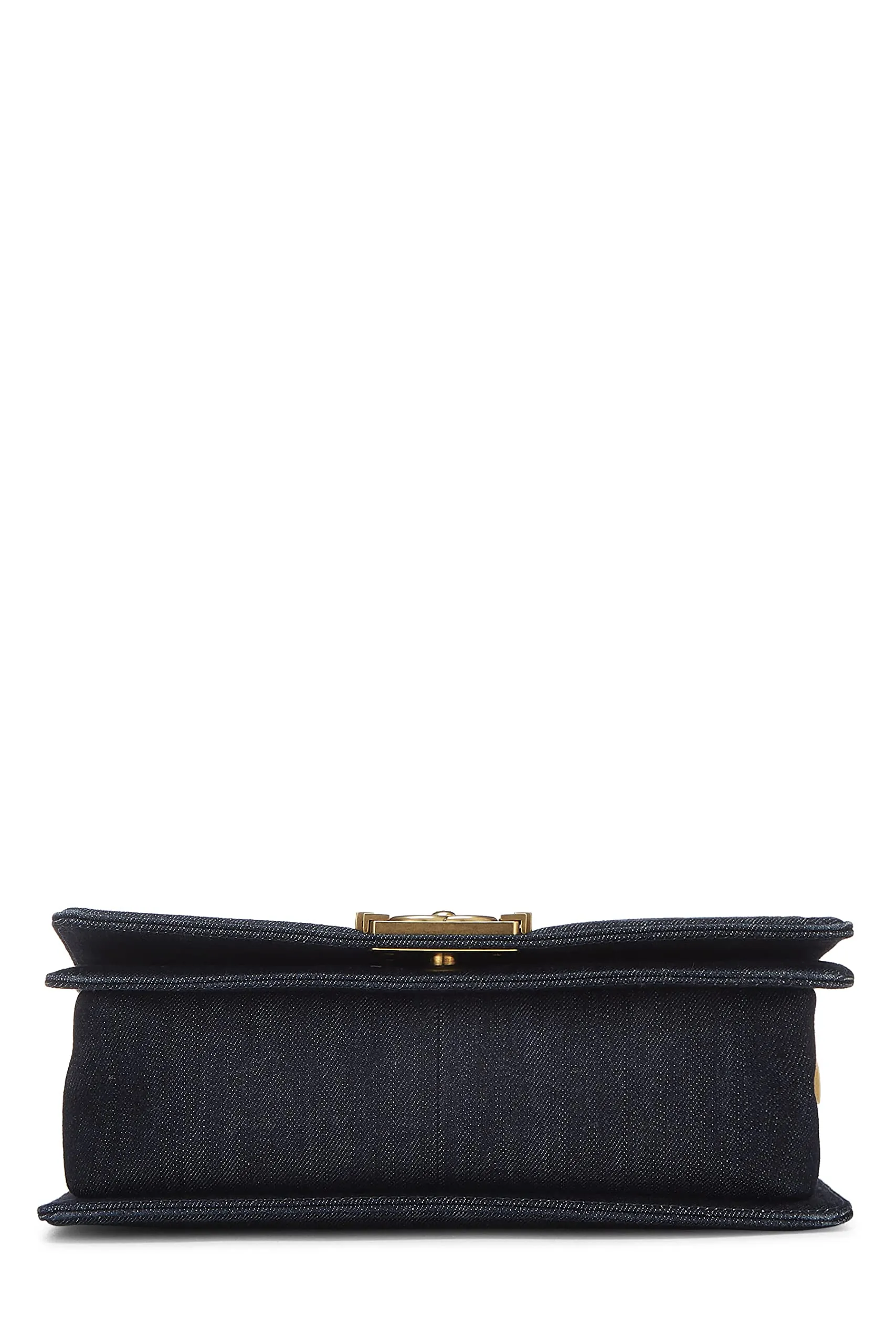 Chanel,  Navy & Red Denim Boy Bag Medium, Multi
