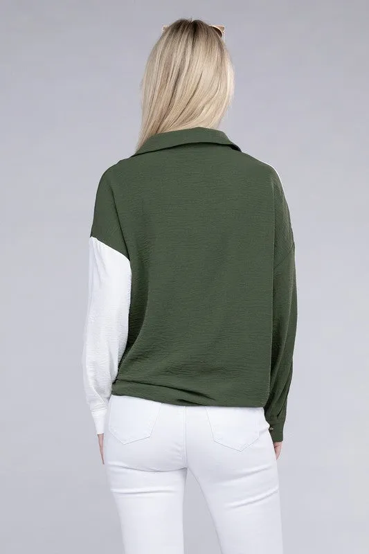 Color Block Shirt