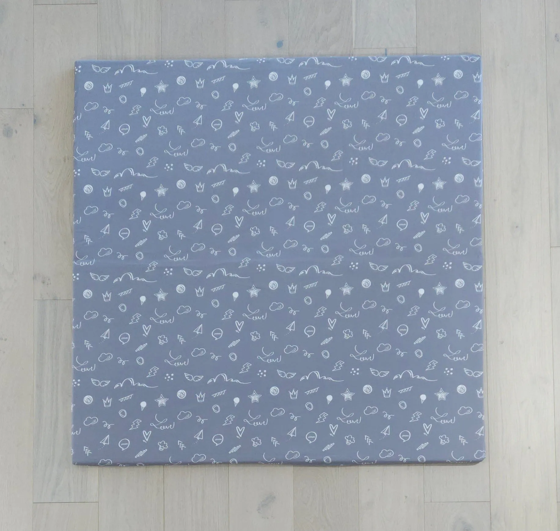 CorkiMat® COMFY - Love Gray Organic