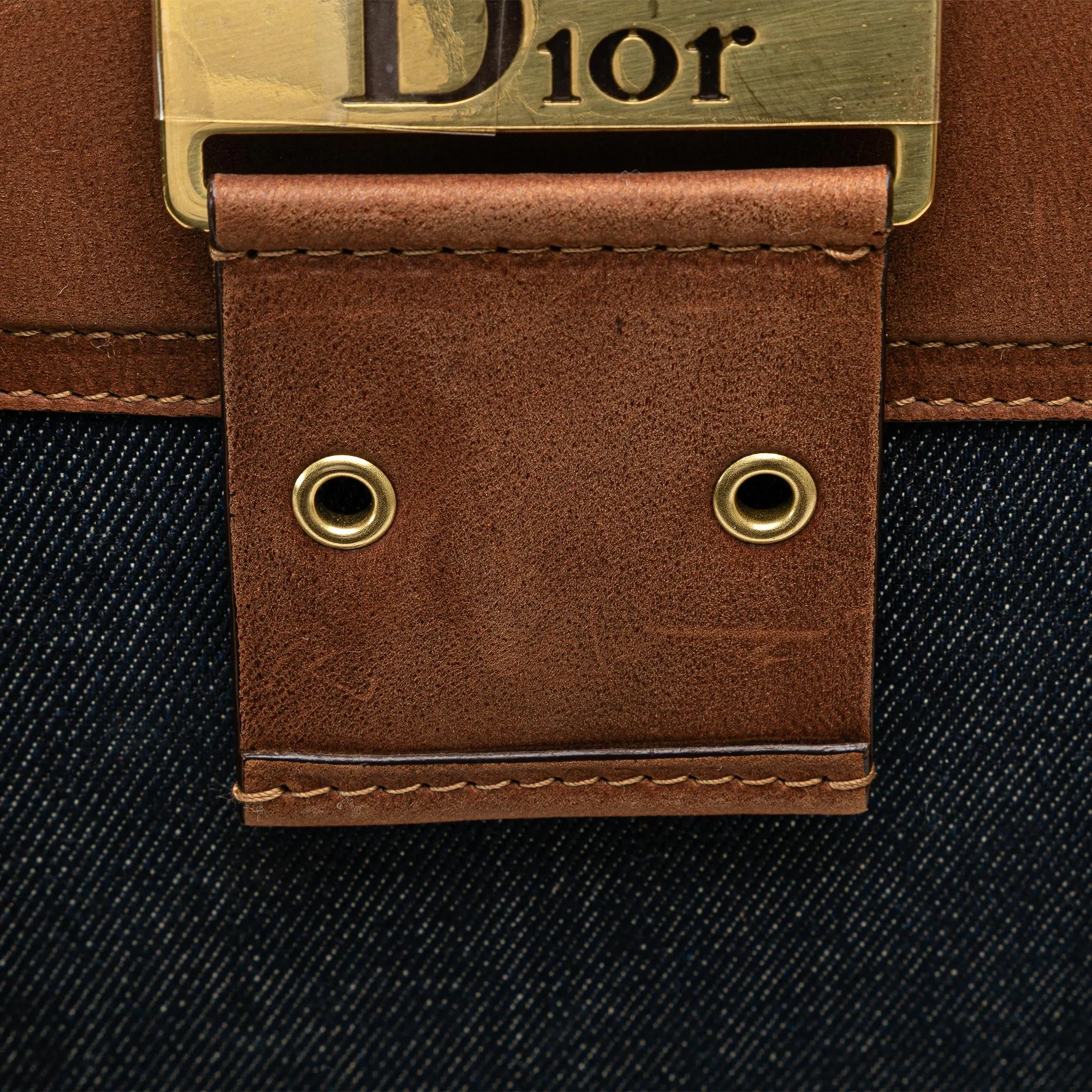 Dior Denim Street Chic Tote (SHG-hvyymA)