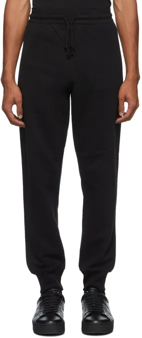 Dries Van Noten Black Zip Pockets Lounge Pants