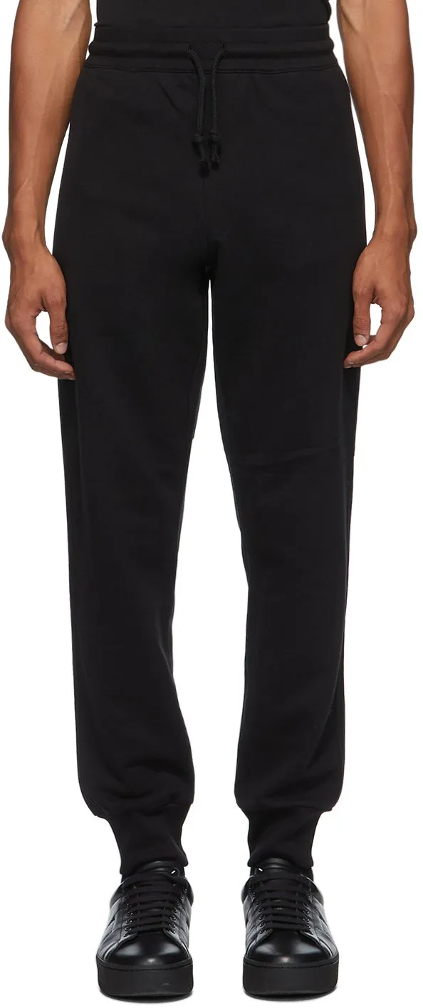 Dries Van Noten Black Zip Pockets Lounge Pants