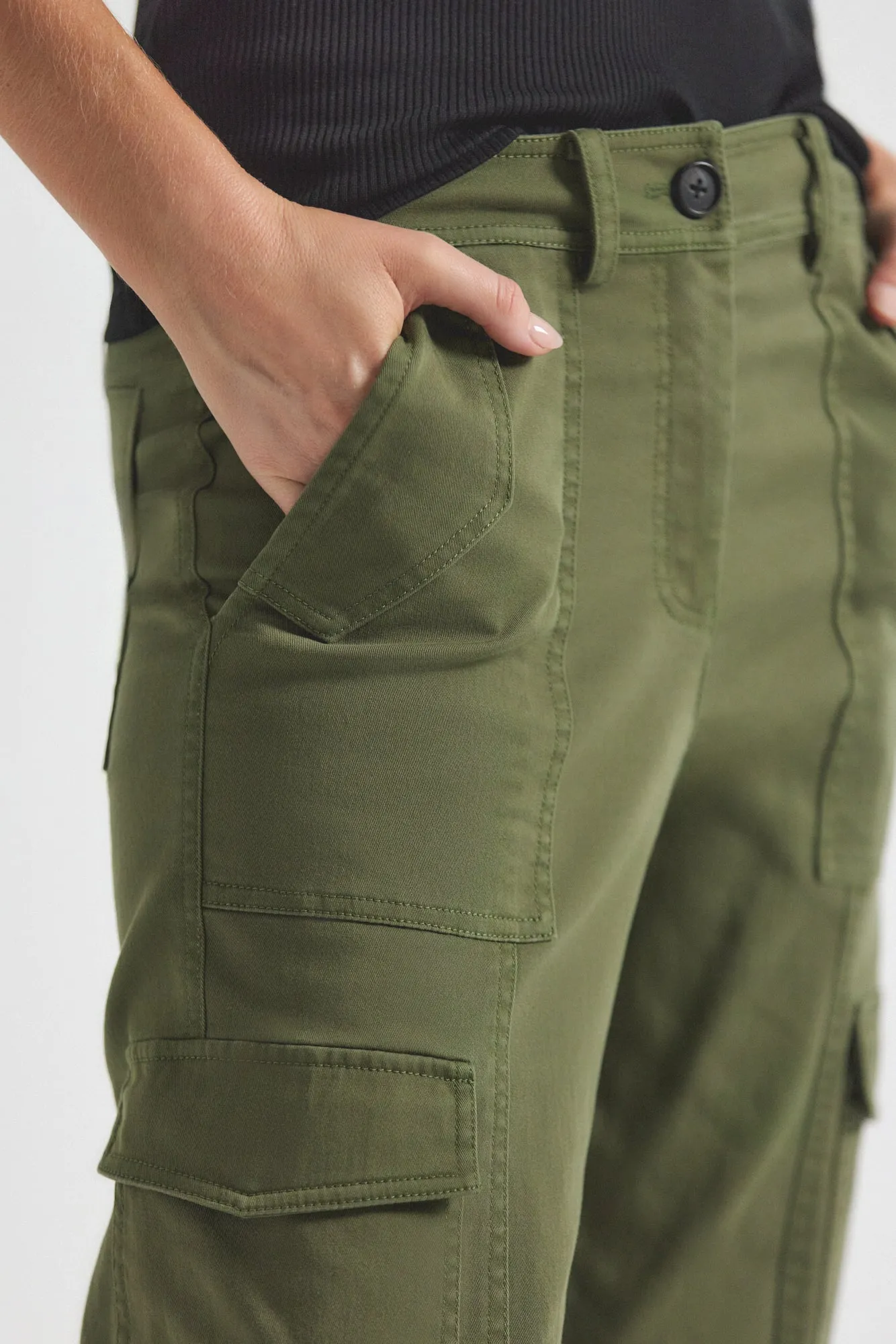 Elian Utility Pants - Fatigue