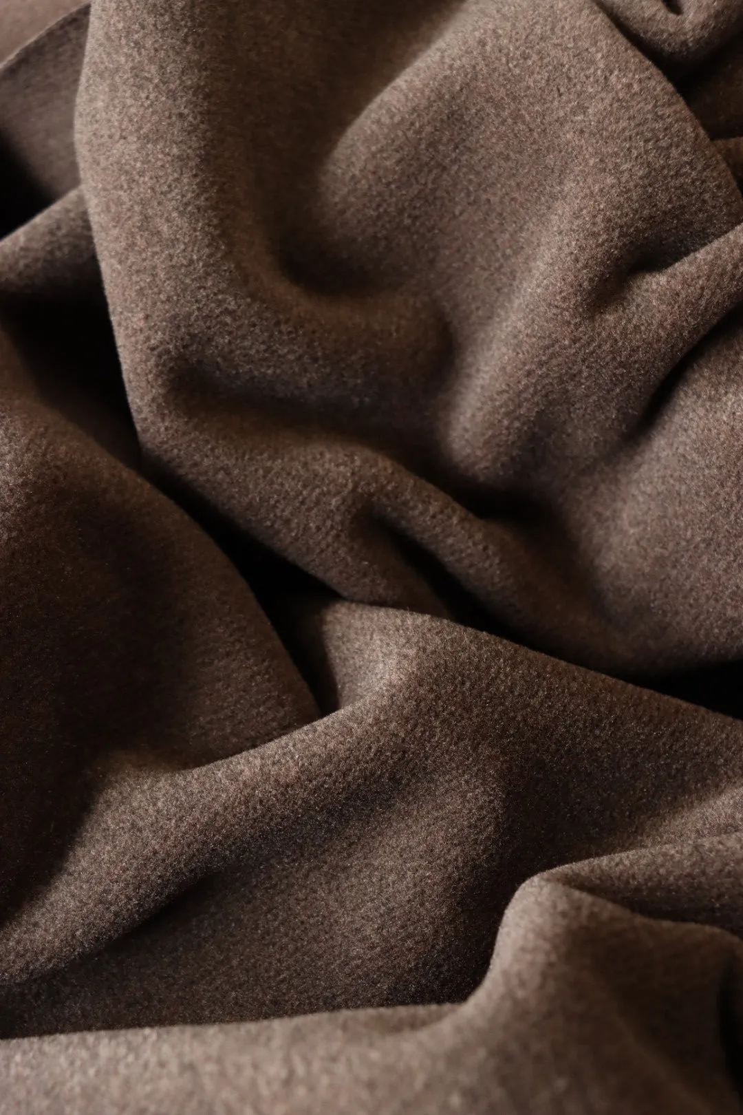 Heathered Driftwood Polartec Thermal Pro Double Sided Fleece