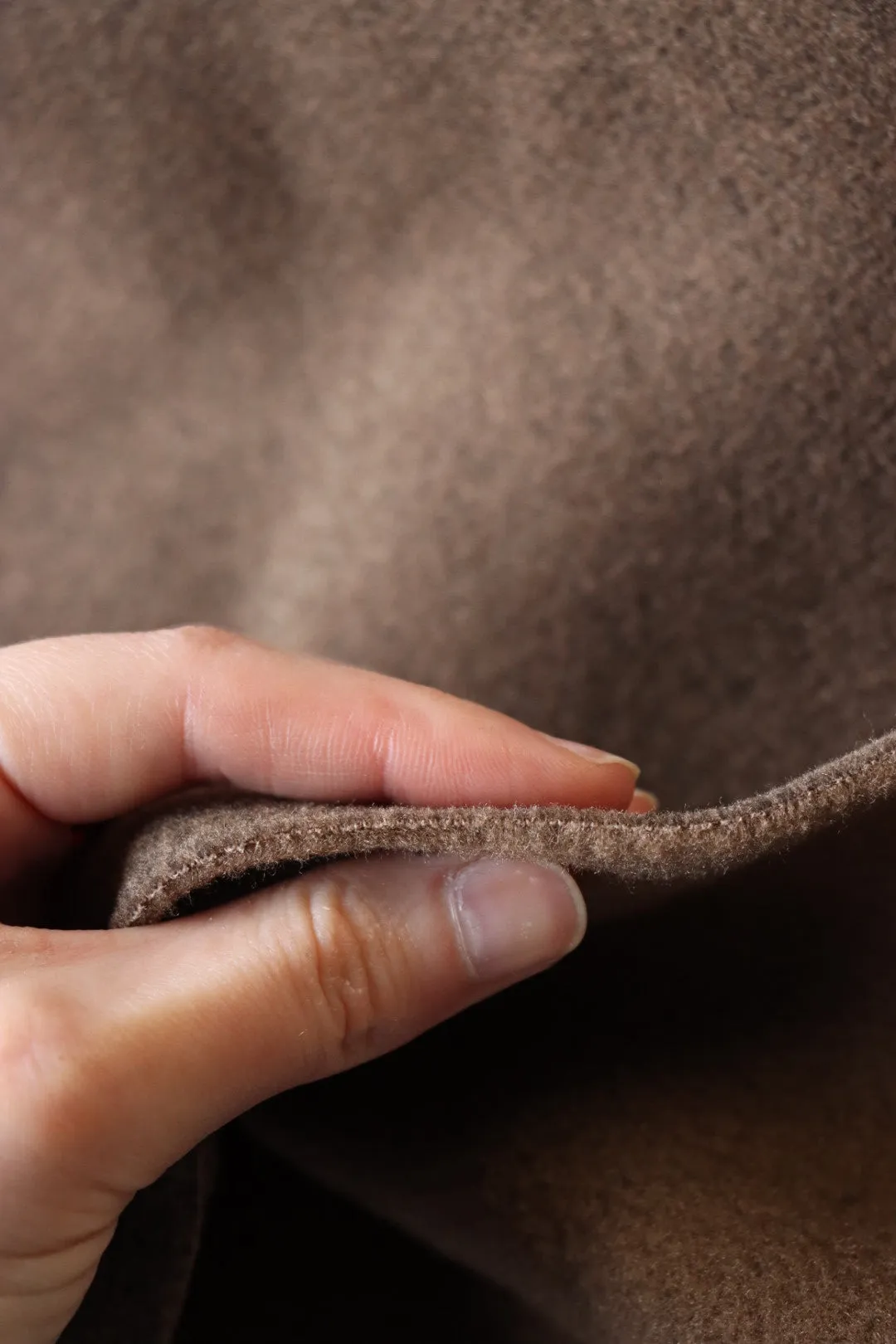 Heathered Driftwood Polartec Thermal Pro Double Sided Fleece