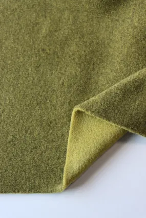 Heathered Guac Polartec Thermal Pro Double Sided Fleece