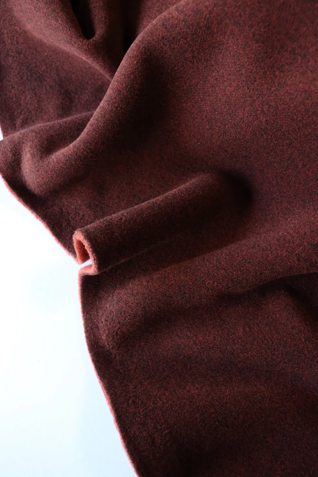 Heathered Russet Polartec Thermal Pro Double Sided Fleece