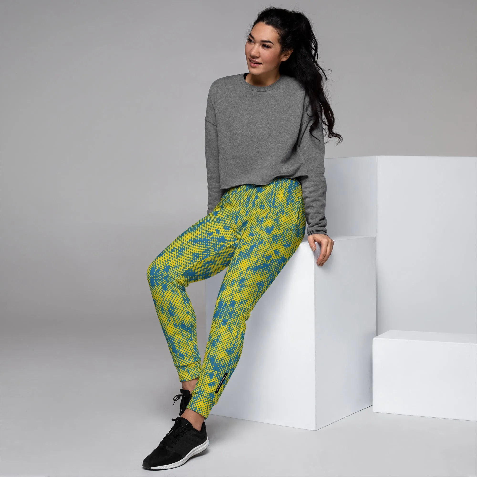 Humble Sportswear™ Citrine Yellow Slim Fit Joggers