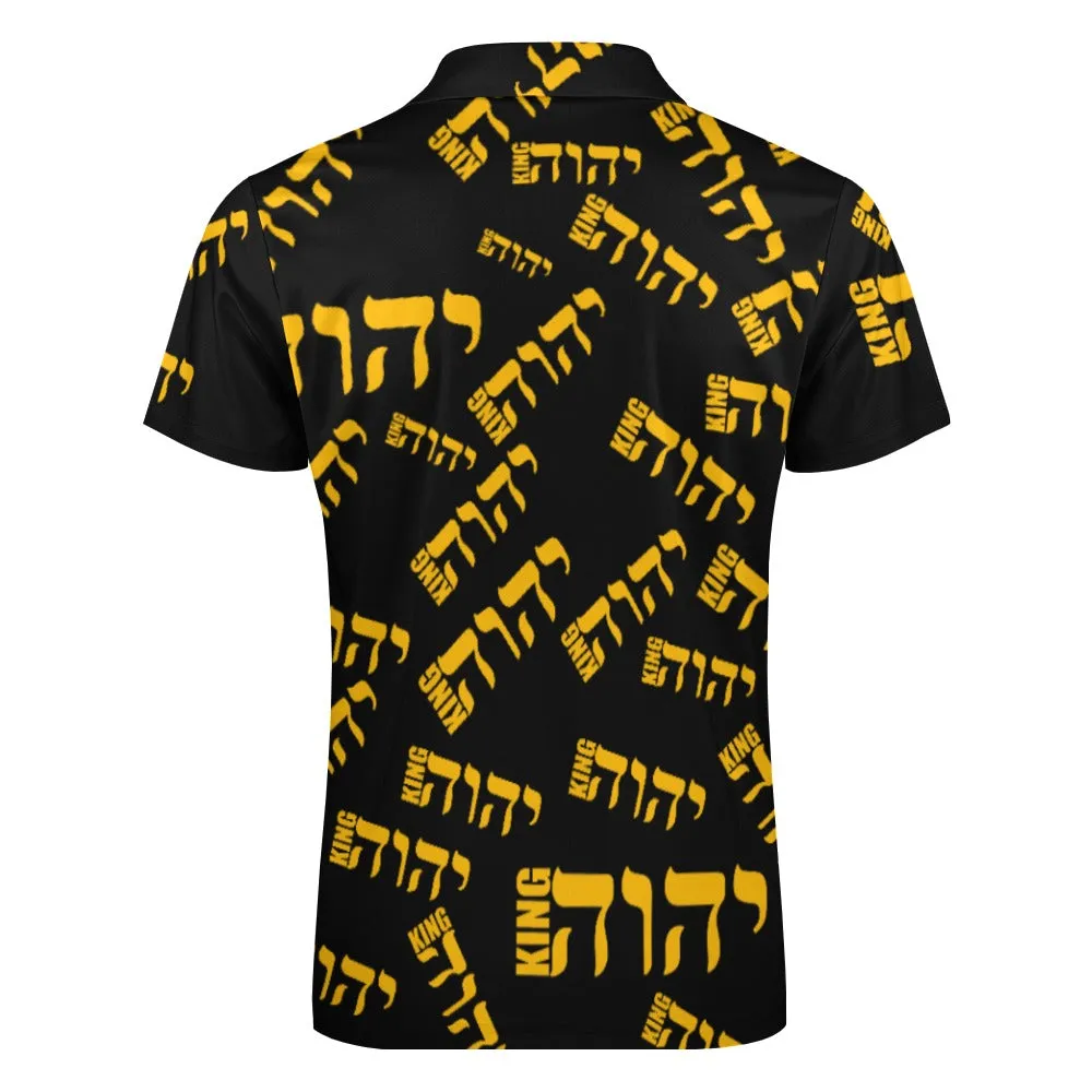 KING YAHWEH LUX II (Men's Polo)