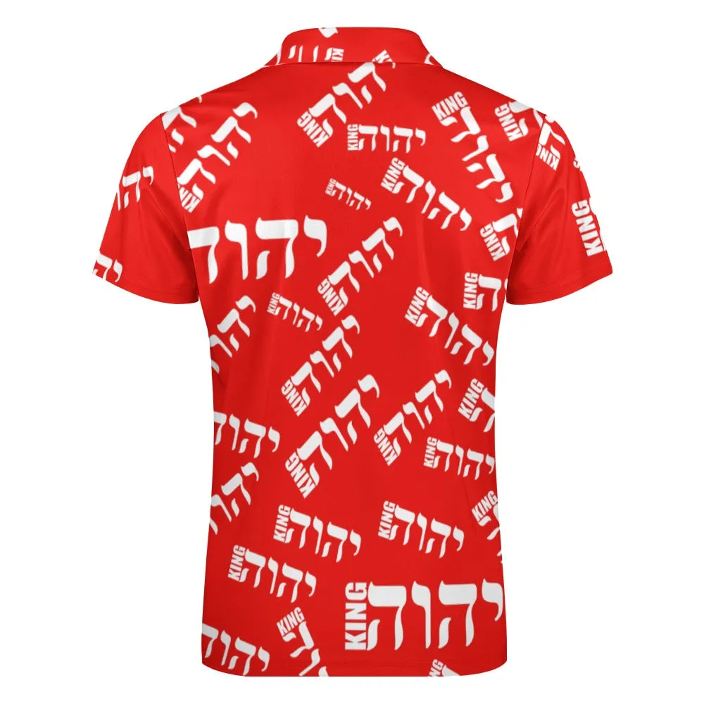 KING YAHWEH LUX II (Men's Polo)