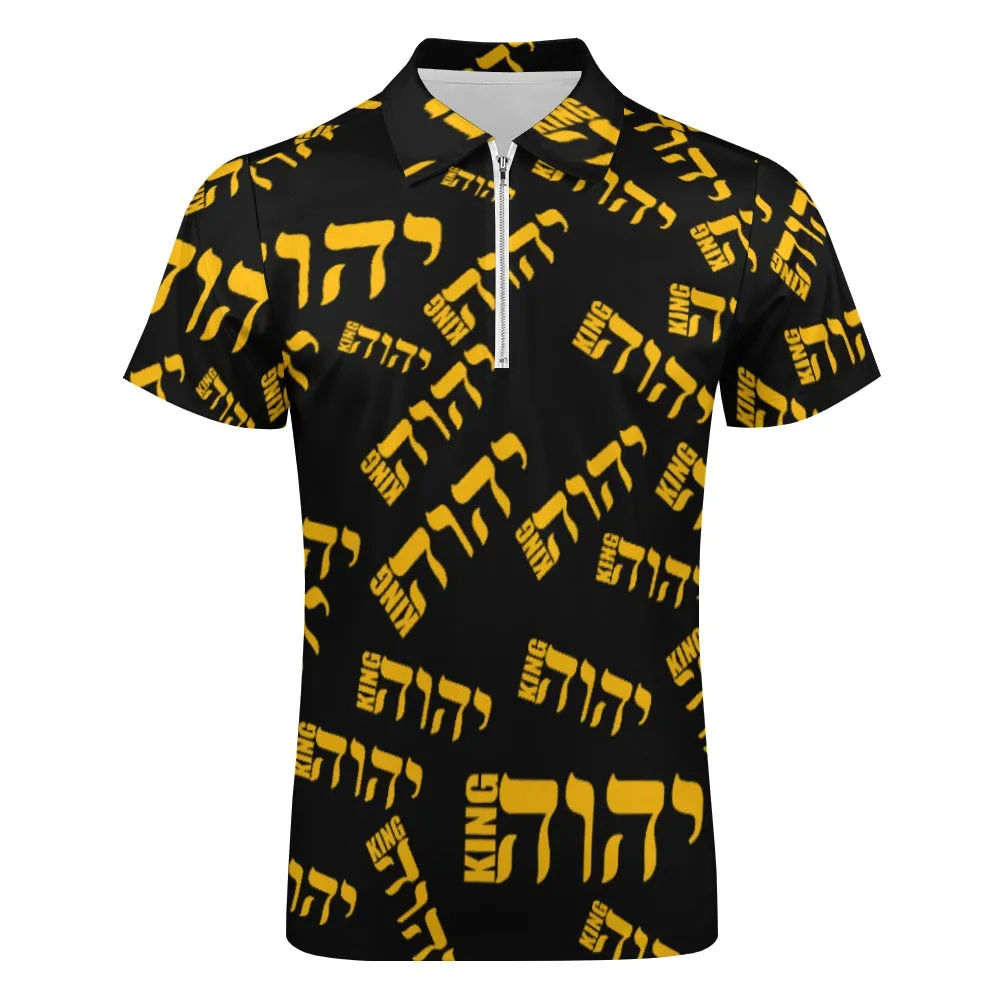 KING YAHWEH LUX II (Men's Polo)