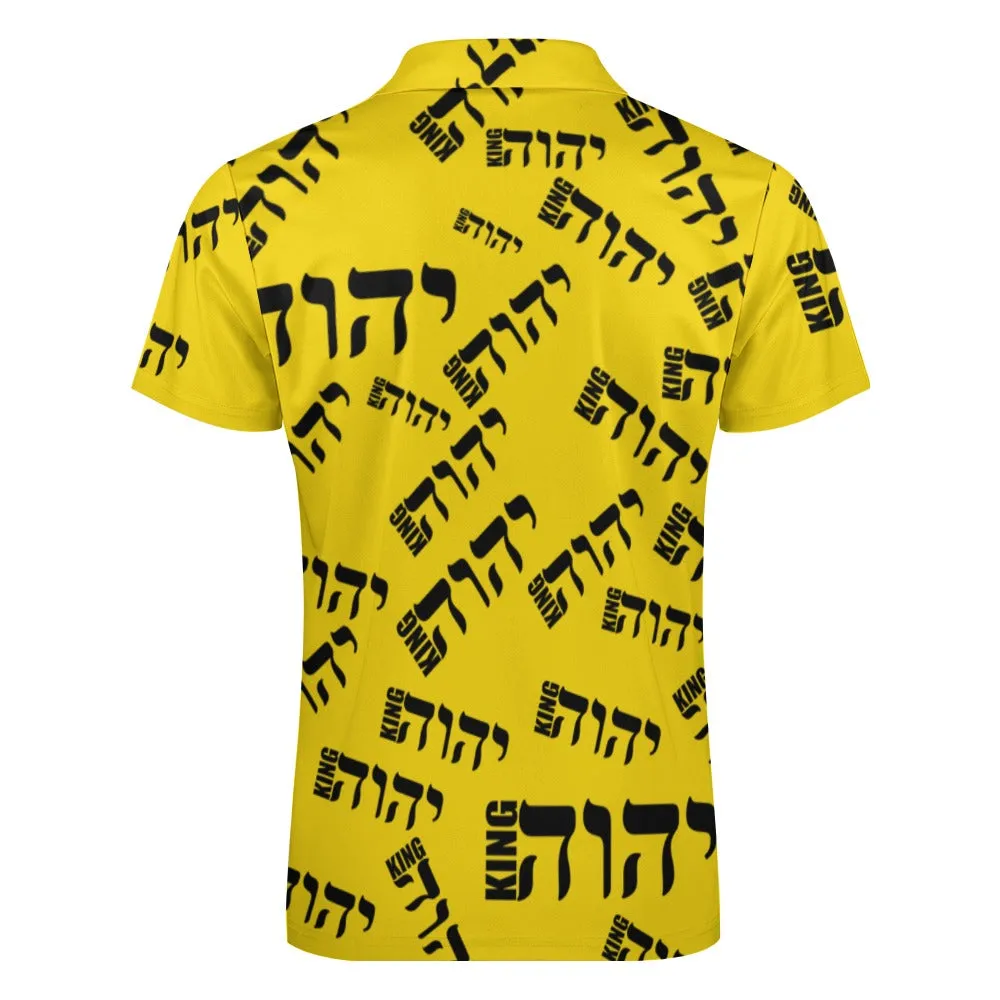 KING YAHWEH LUX II (Men's Polo)
