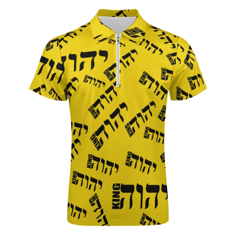 KING YAHWEH LUX II (Men's Polo)
