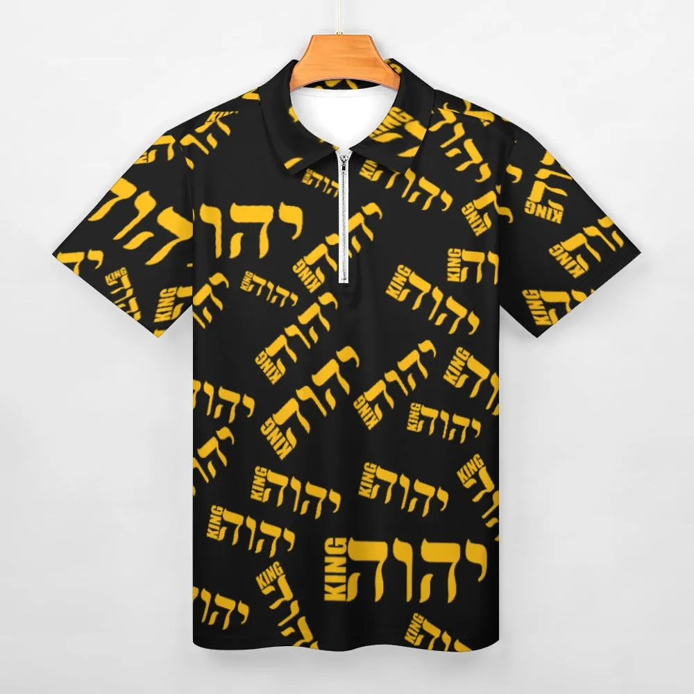 KING YAHWEH LUX II (Men's Polo)