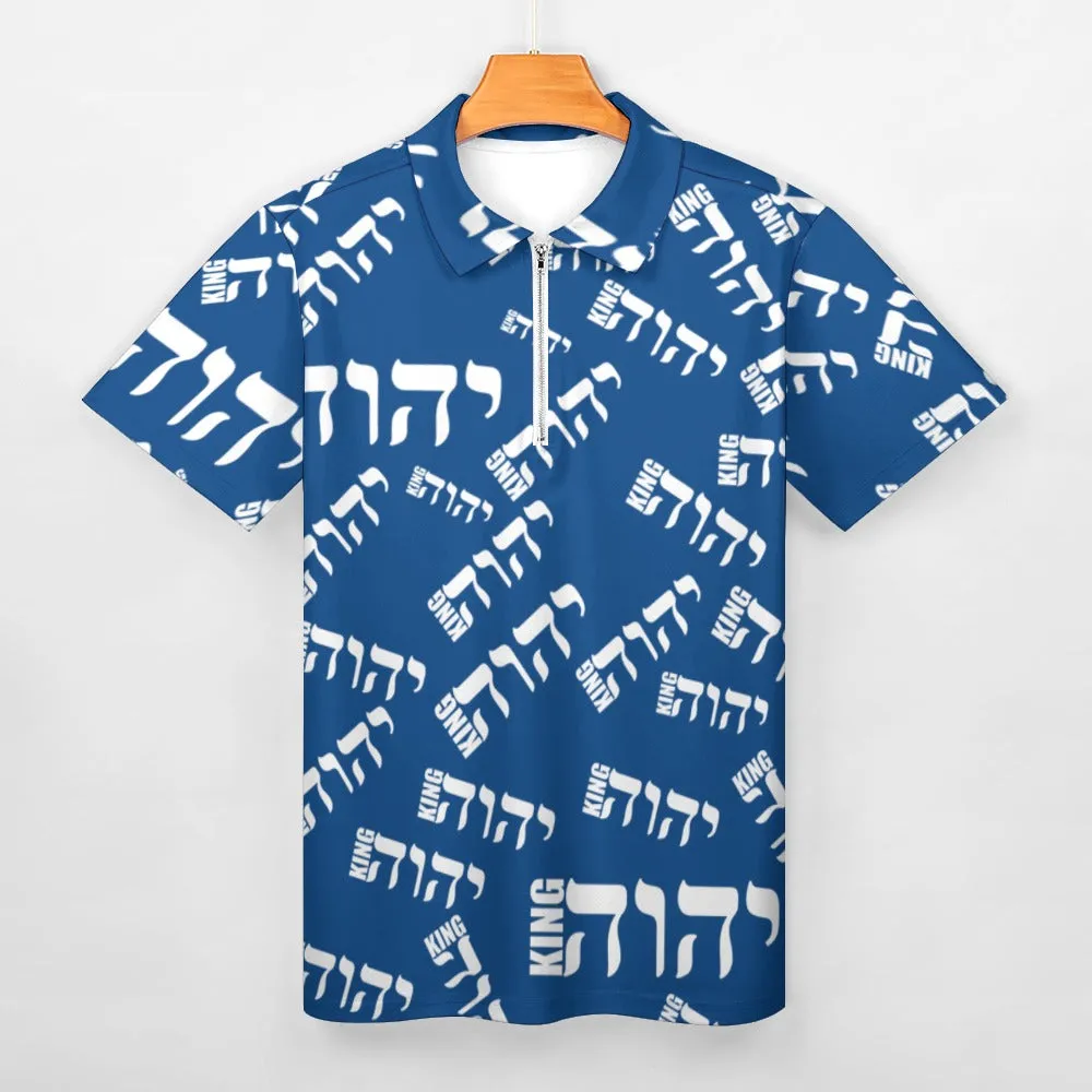 KING YAHWEH LUX II (Men's Polo)