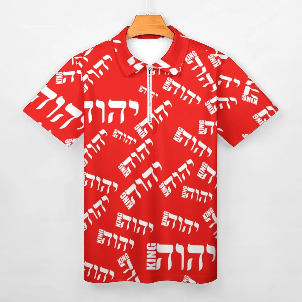 KING YAHWEH LUX II (Men's Polo)