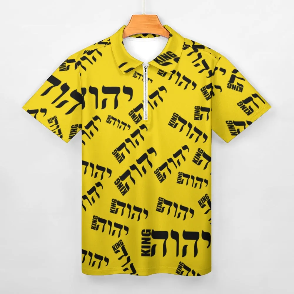 KING YAHWEH LUX II (Men's Polo)