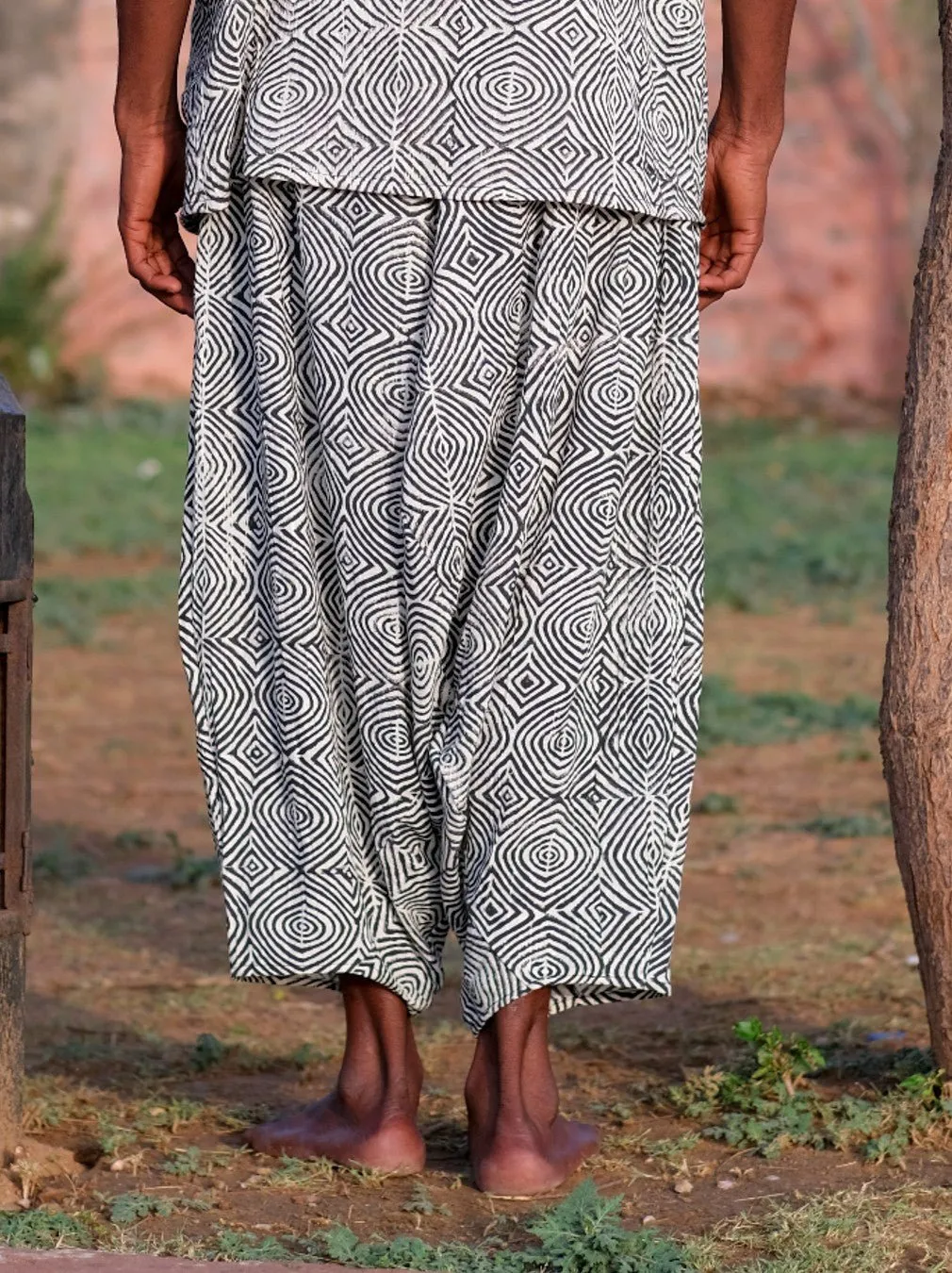 Labyrinth harem pants