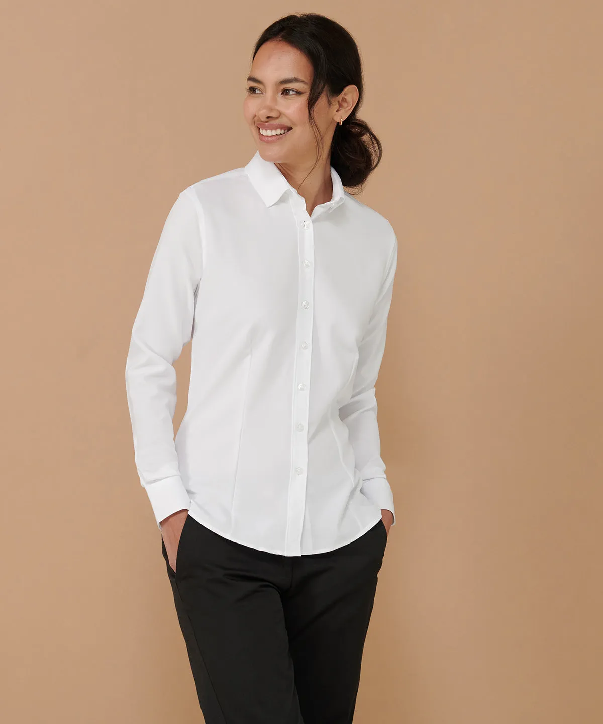 Light Blue - Women's wicking antibacterial long sleeve shirt