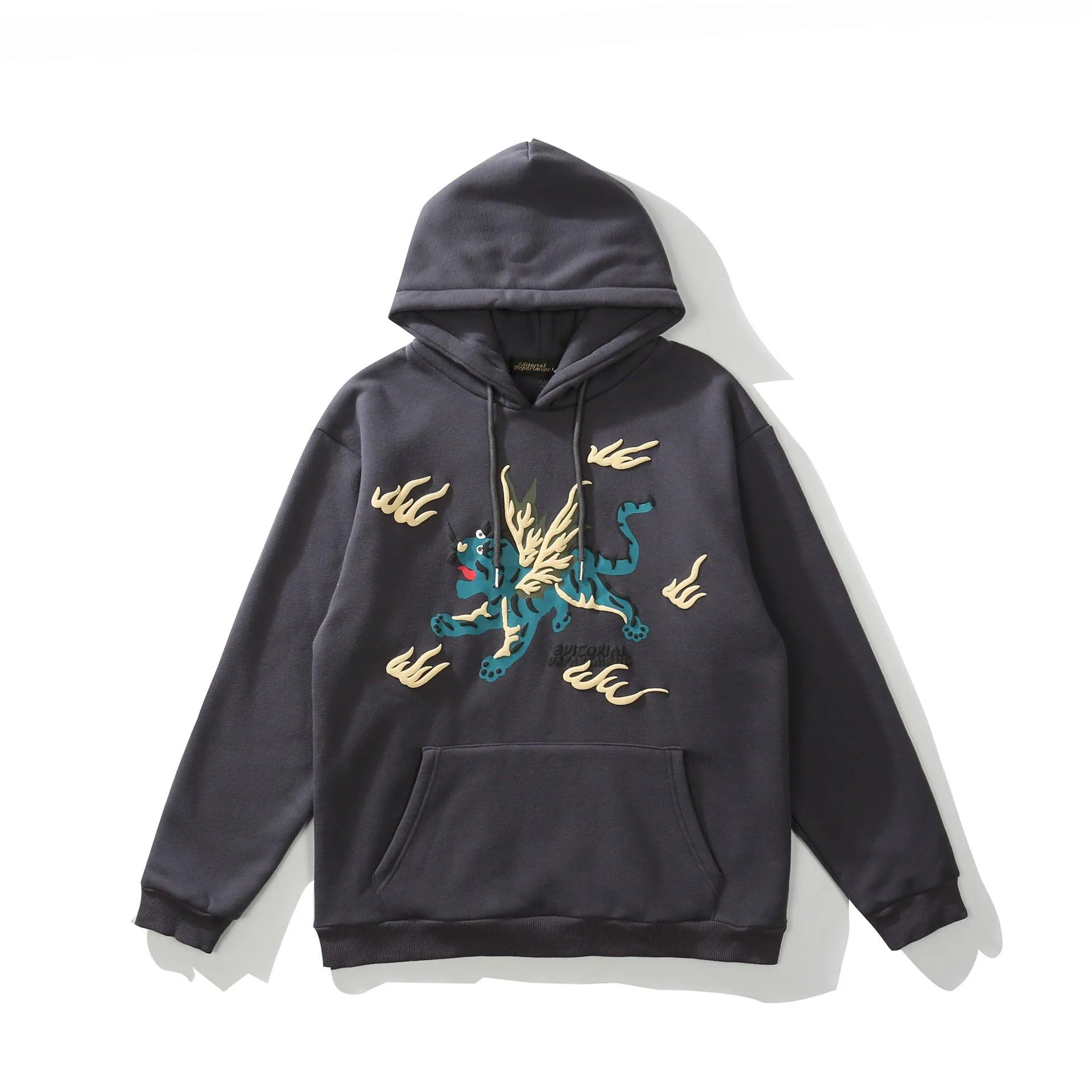 Men's & Women's Plush Pure Cotton Hoodie - Street Style
