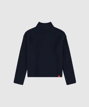 Mock Neck Knit