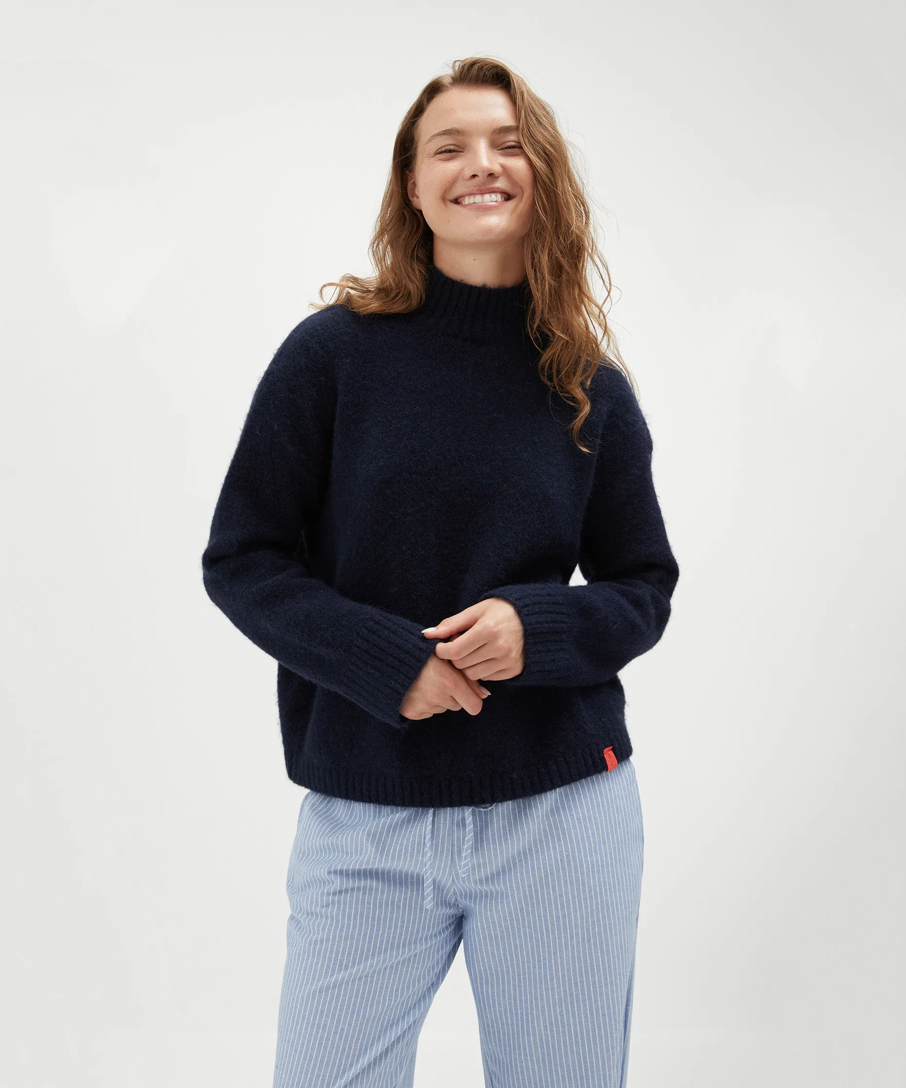 Mock Neck Knit