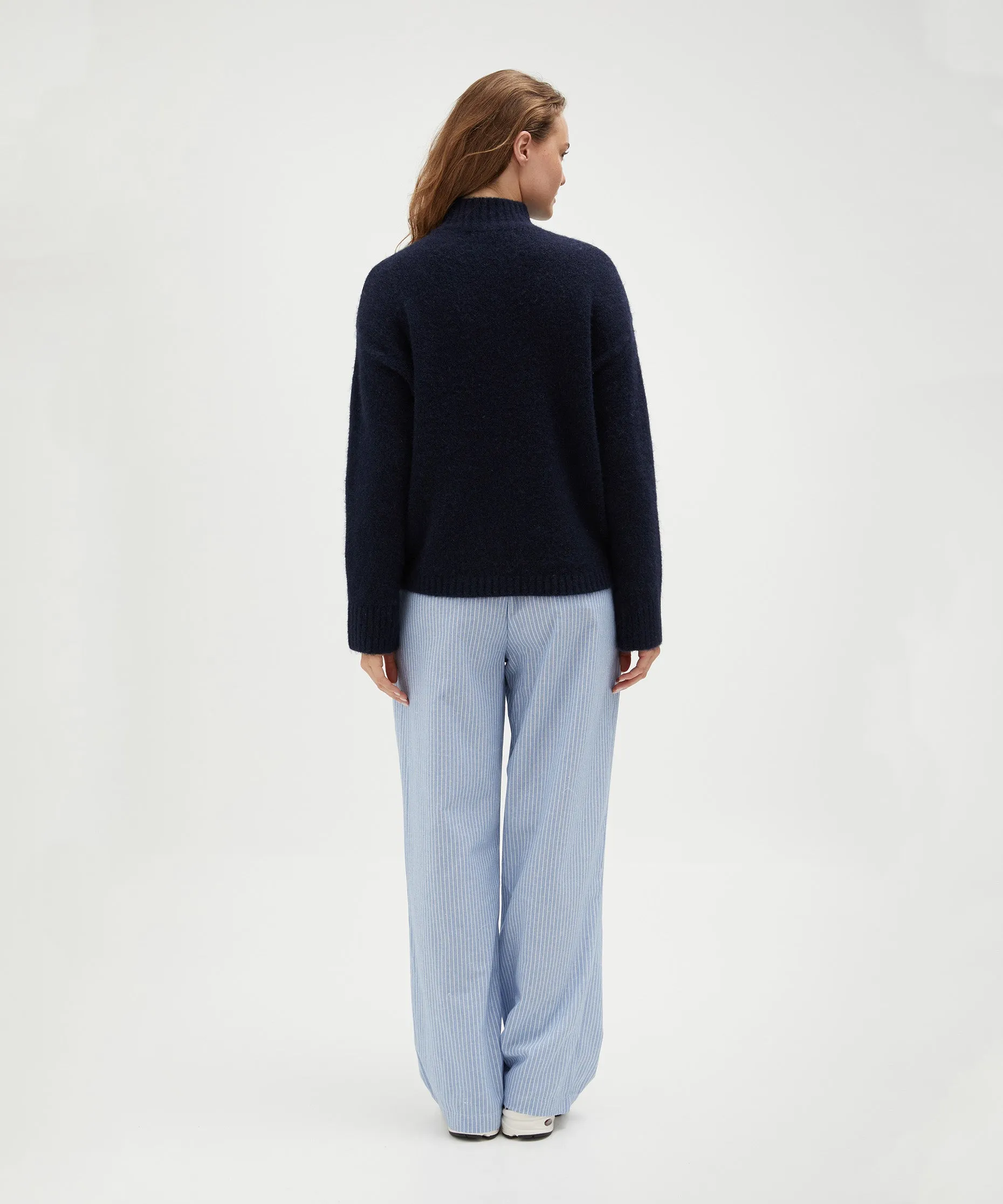 Mock Neck Knit