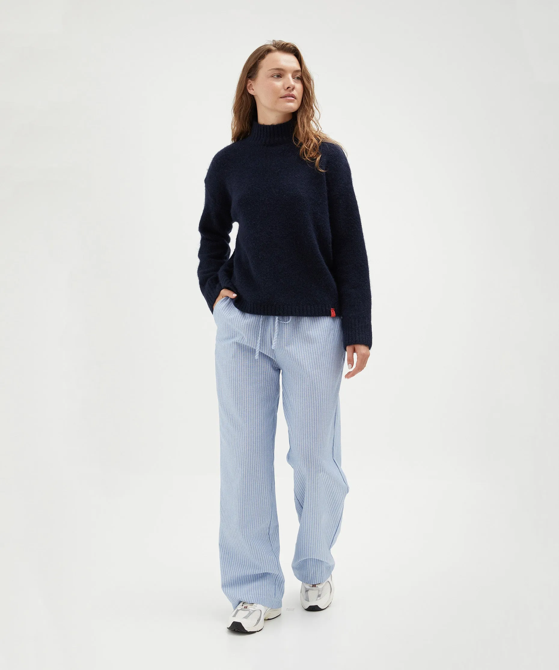 Mock Neck Knit