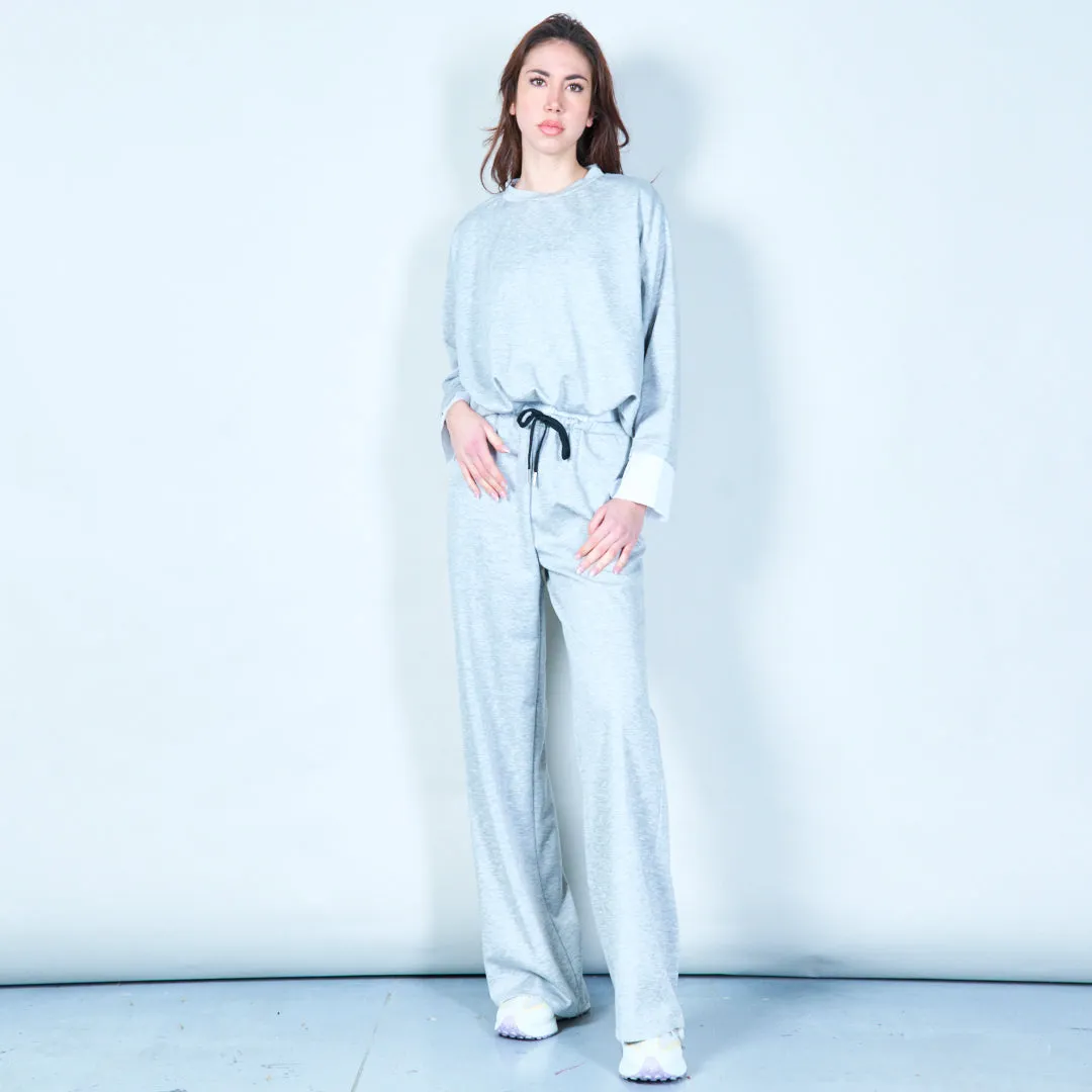Relaxed fit sweatshirt wholesale