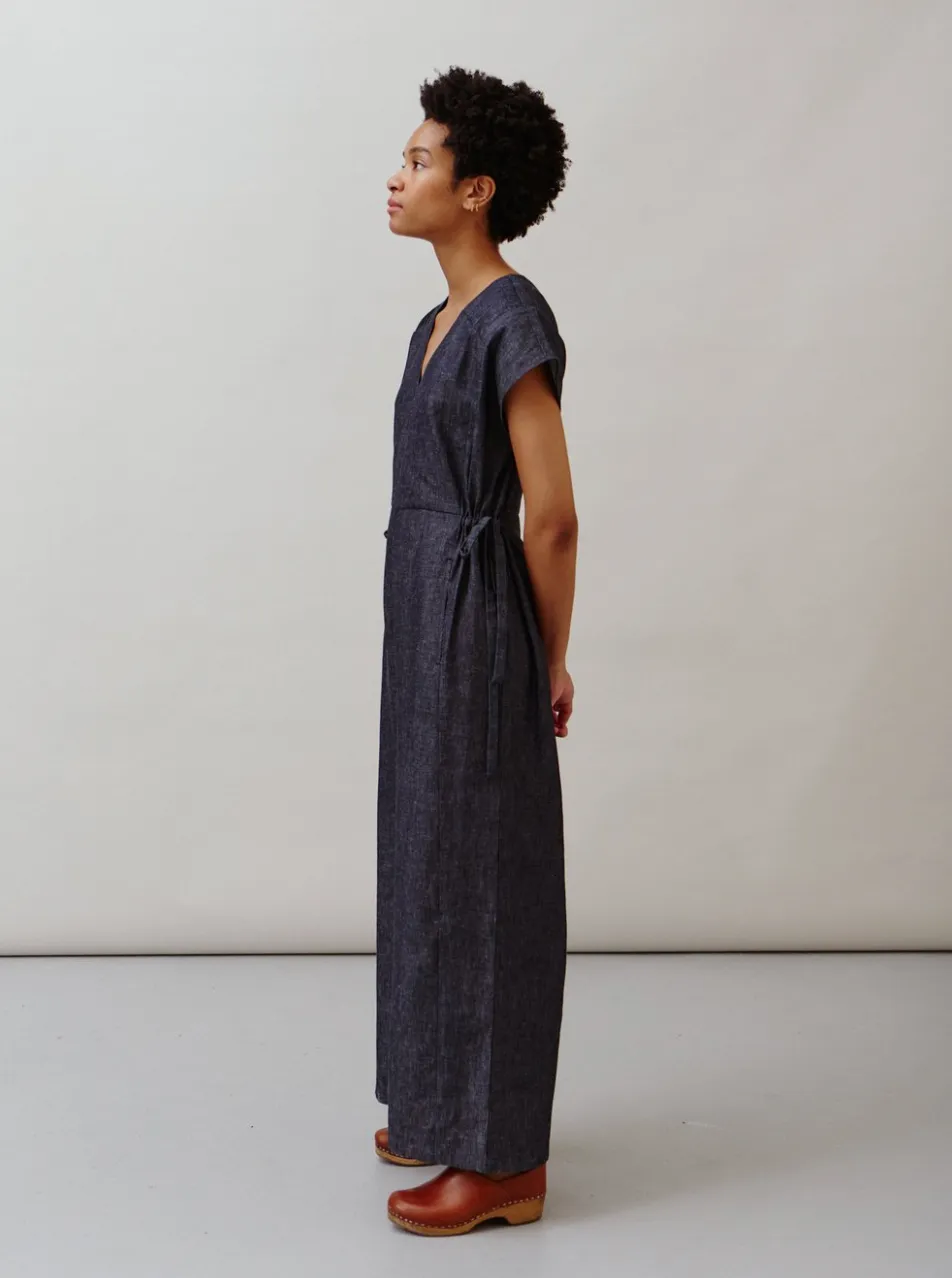 Sideline | Ava Jumpsuit | Dark Indigo