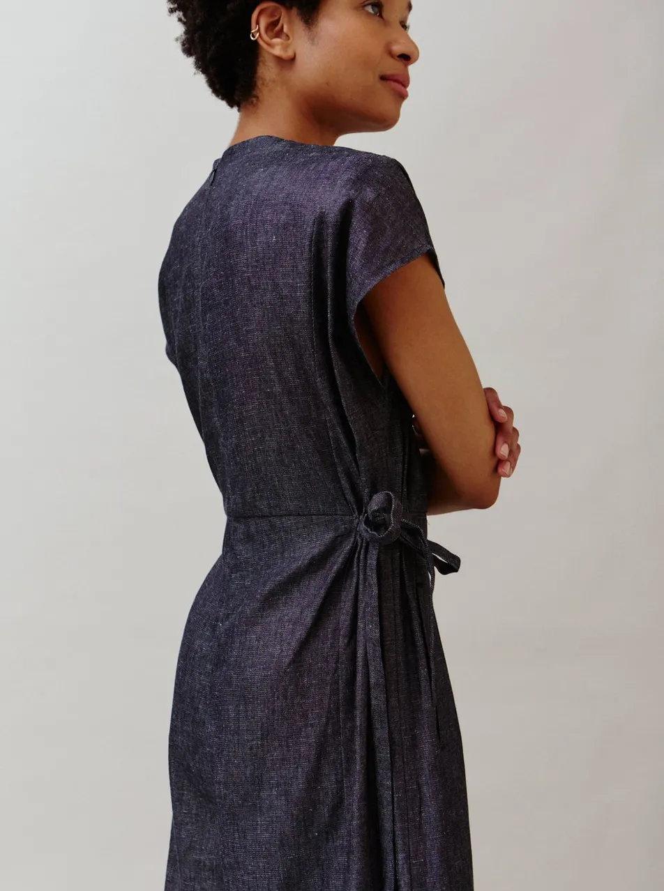 Sideline | Ava Jumpsuit | Dark Indigo