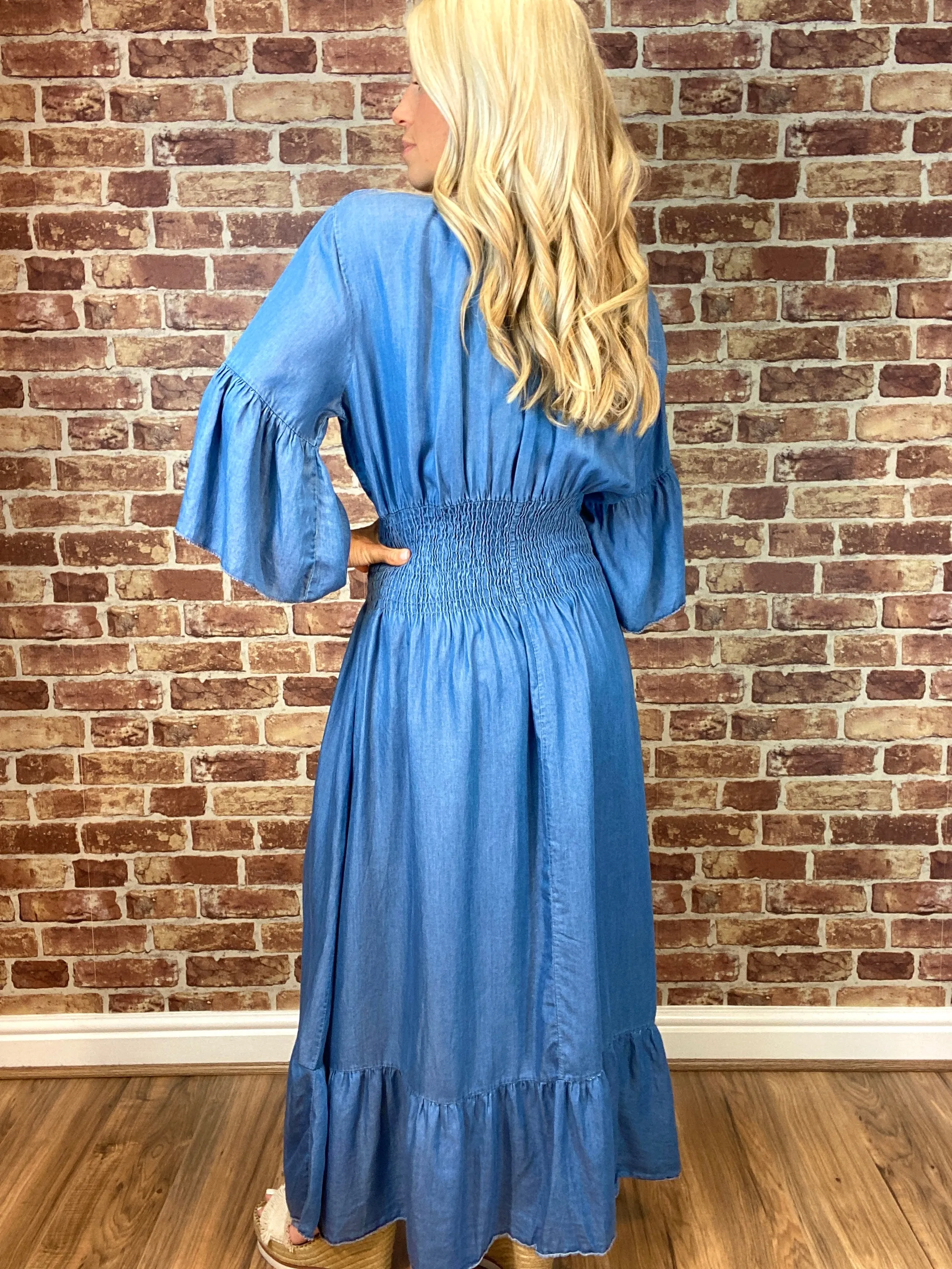 Sweet As Denim Dress