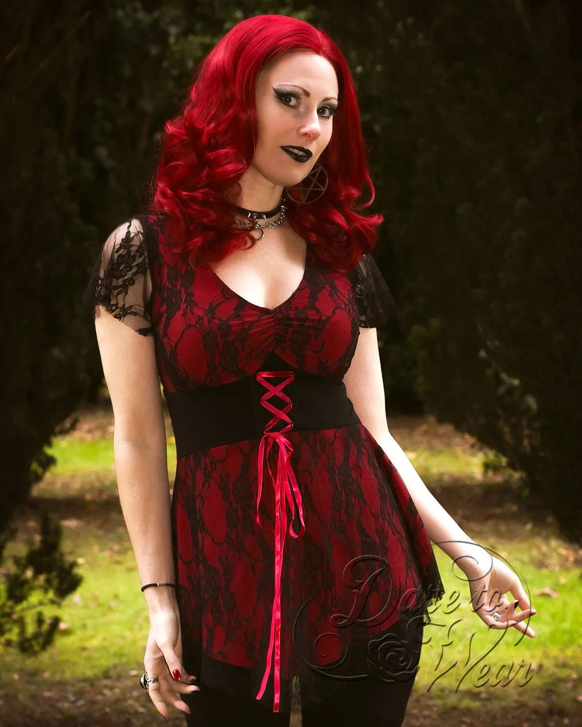 Sweetheart in White | Gothic Rococo French Maid Corset Top